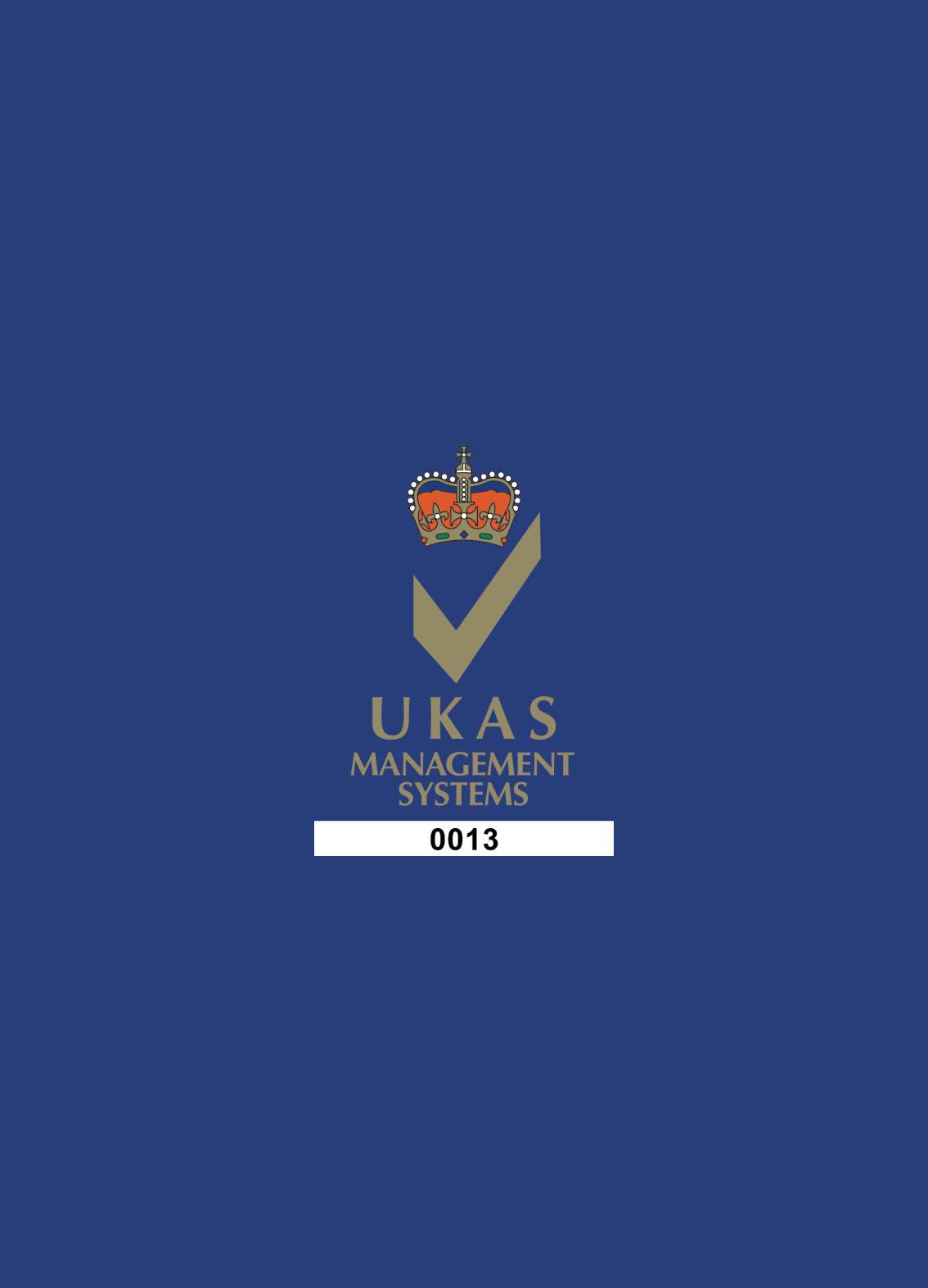 UKAS Management System Certification Logo
